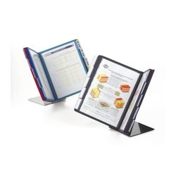 Durable Vario Table 10 A4 Display System With 10 Assorted Panels