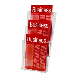 Esselte Brochure Holder Wall A4 3 Tier