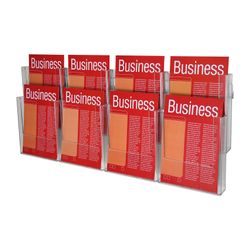Esselte Brochure Holder Wall System A4 1t-8 Comp