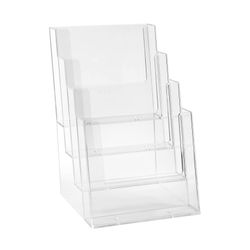 Esselte Brochure Holder Free Standing A5 4 Tier