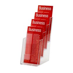 Esselte Brochure Holder Free Standing DL 4 Tier