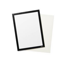 Durable Duraframe Sign Holders Grip A4 Black