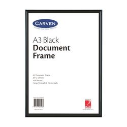 Carven Document Frame Black A3