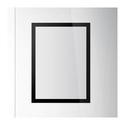 Durable Duraframe Static Cling Sun A4 Black Pack 2