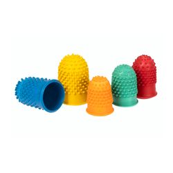 Rexel Thimblette Finger Cones Assorted Sizes Box 15