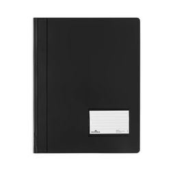 Durable Flat File A4 Premier Extra Wide Translucent Black
