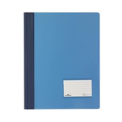 Durable Flat File A4 Premier Extra Wide Translucent Blue
