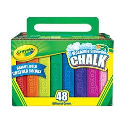 Crayola Chalk 51 2048 Sidewalk Assorted Colours Pk48