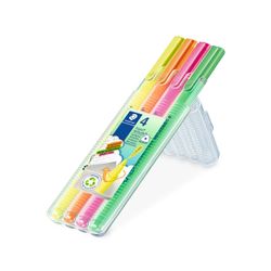 Staedtler Triplus Textsurfer Highlighters Wallet Of 4 Assorted Colours 362 SB4