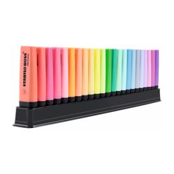 Stabilo Boss Arty Highlighter Deskset Chisel Set/23