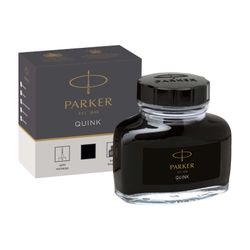 Parker Quink Permanent Ink Bottle 57ml Black