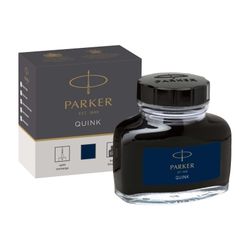 Parker Quink Permanent Ink Bottle 57ml Blue/Black