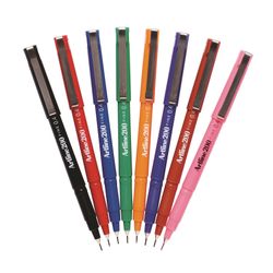Artline 200 Fineliner Pen 0.4mm Assorted Box 12