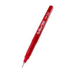 Artline 200 Fineliner Pen 0.4mm Red - Sold Each (12 per Box)