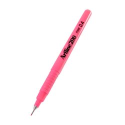 Artline 200 Fineliner Pen 0.4mm Pink - Sold Each (12 per Box)