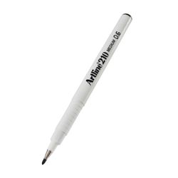 Artline 210 Fineliner Pen 0.6mm Black - Sold Each (12 per Box)
