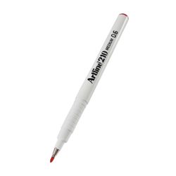 Artline 210 Fineliner Pen 0.6mm Red - Sold Each (12 per Box)