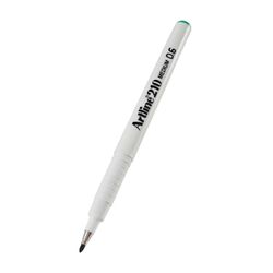Artline 210 Fineliner Pen 0.6mm Green - Sold Each (12 per Box)