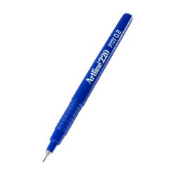 Artline 220 Fineliner Pen 0.2mm Blue - Sold Each (12 per Box)