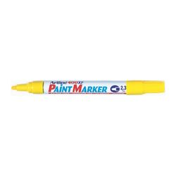 Artline 400 Permanent Paint Marker 2.3mm Bullet Yellow - Sold Each (12 per Box)