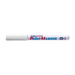 Artline 440 Permanent Paint Marker 1.2mm Bullet White - Sold Each (12 per Box)