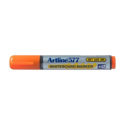 Artline 577 Whiteboard Marker 3mm Bullet Orange - Sold Each (12 per Box)