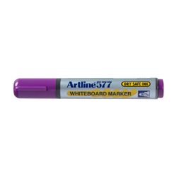 Artline 577 Whiteboard Marker 3mm Bullet Purple - Sold Each (12 per Box)