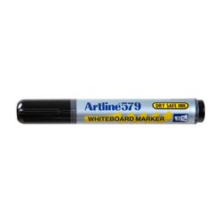 Artline 579 Whiteboard Marker 5mm Chisel Nib Black - Sold Each (12 per Box)
