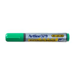Artline 579 Whiteboard Marker 5mm Chisel Nib Green - Sold Each (12 per Box)