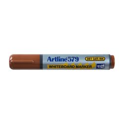 Artline 579 Whiteboard Marker 5mm Chisel Nib Brown - Sold Each (12 per Box)