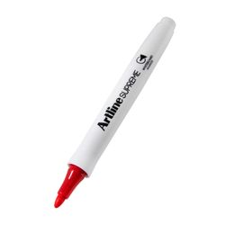 Artline Supreme Whiteboard Marker Bullet 1.5mm Red - Sold Each (12 per Box)