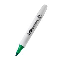 Artline Supreme Whiteboard Marker Bullet 1.5mm Green - Sold Each (12 per Box)
