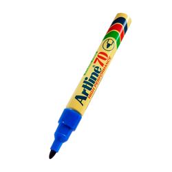 Artline 70 Permanent Marker 1.5mm Bullet Nib Blue - Sold Each (12 per Box)