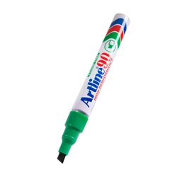 Artline 90 Permanent Marker 5mm Chisel Nib Green - Sold Each (12 per Box)