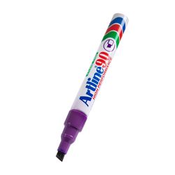 Artline 90 Permanent Marker 5mm Chisel Nib Purple - Sold Each (12 per Box)