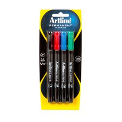 Artline Supreme Permanent Marker Assorted Wallet 4