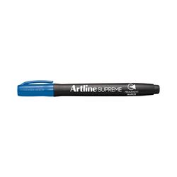 Artline Supreme Permanent Marker Bullet 1.0mm Royal Blue - Sold Each (12 per Box)