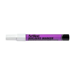 Artline Professional Permanent Marker Builders Bullet White - Sold Each (12 per Box)