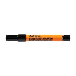 Artline Professional Permanent Marker Concrete Bullet Black - Sold Each (12 per Box)
