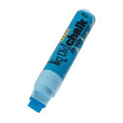 Texta Liquid Chalk Marker Dry Wipe Blue 15mm - Sold Each (12 per Box)