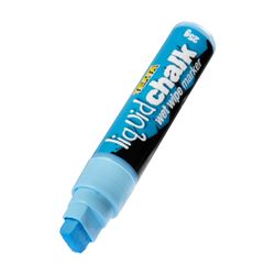 Texta Liquid Chalk Marker Wet Wipe Blue 15mm - Sold Each (12 per Box)