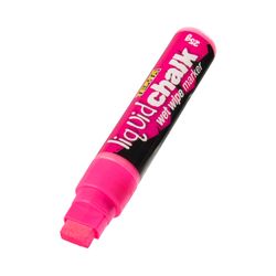 Texta Liquid Chalk Marker Wet Wipe Pink 15mm - Sold Each (12 per Box)
