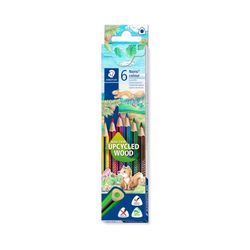 Staedtler Noris Colour Triangular Pencils 185 Assorted Colours Box 6