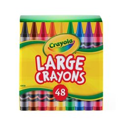 Crayola Deskpack Crayons Assorted Colours Tub 48