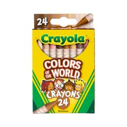 Crayola Colours of the World Crayons Pack 24