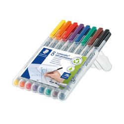 Staedtler Lumocolor Non Permanent Medium Marker 315 Wallet 8
