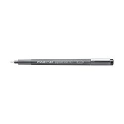 Staedtler Pigment Liner 0.3mm Black 308 03-9 Box 10