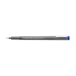 Staedtler Pigment Liner 0.5mm Blue 308 05-3 Box 10