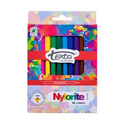 Texta Nylorite Colouring Markers Assorted Wallet 12