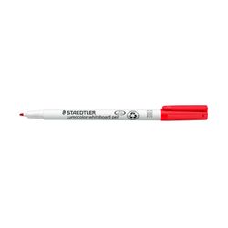 Staedtler Lumocolor 301 Whiteboard Marker Bullet Red Box 10